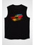 Almanya - Germany Siyah Unisex Kolsuz Kesik Kol T-Shirt 1