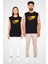 Niue Siyah Unisex Kolsuz Kesik Kol T-Shirt 2
