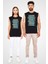 Palyaço Nemo Balığı Siyah Unisex Kolsuz Kesik Kol T-Shirt 2
