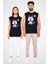 Yavru Şirin Sibirya Kurdu Husky Haski Siyah Unisex Kolsuz Tişört Kesik Kol T-Shirt 1
