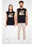 Çılgın Dostum Pug Siyah Unisex Kolsuz Kesik Kol T-Shirt 2
