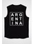 Arjantin Siyah Unisex Kolsuz Tişört Kesik Kol T-Shirt 2