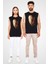 Antika Satıcısı Siyah Unisex Kolsuz Tişört Kesik Kol T-Shirt 1