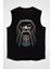 Odin Siyah Unisex Kolsuz Kesik Kol T-Shirt 1