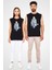 Mavi Kürk Fashion Siyah Unisex Kolsuz Kesik Kol T-Shirt 2