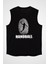 Handball Siyah Unisex Kolsuz Tişört Kesik Kol T-Shirt 2