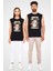 Unicorn At Siyah Unisex Kolsuz Tişört Kesik Kol T-Shirt 1
