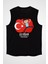23 Nisan Ulusal Egemenlik ve Çocuk Bayramı Siyah Unisex Kolsuz Kesik Kol T-Shirt 1