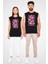 Ahududu Siyah Unisex Kolsuz Tişört Kesik Kol T-Shirt 1