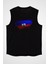 Haiti Siyah Unisex Kolsuz Tişört Kesik Kol T-Shirt 2