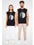 Merkür Siyah Unisex Kolsuz Kesik Kol T-Shirt 2