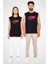 Norveç - Norway Siyah Unisex Kolsuz Tişört Kesik Kol T-Shirt 1