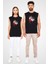 Boks Eldivenleri Siyah Unisex Kolsuz Tişört Kesik Kol T-Shirt 1