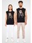 Ingiliz Buldoğu Siyah Unisex Kolsuz Tişört Kesik Kol T-Shirt 2