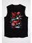 Midye Içinde Sedefli Inci Istiridye Siyah Unisex Kolsuz Tişört Kesik Kol T-Shirt 1