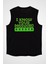 Hacker Siyah Unisex Kolsuz Tişört Kesik Kol T-Shirt 1