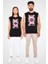 Kiraz Siyah Unisex Kolsuz Tişört Kesik Kol T-Shirt 2