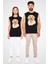 Hadi Oynayalım Golden Retriever Siyah Unisex Kolsuz Tişört Kesik Kol T-Shirt 2
