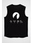 Göktürk Orhun Türk Siyah Unisex Kolsuz Tişört Kesik Kol T-Shirt 1