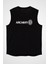 Okçuluk Siyah Unisex Kolsuz Tişört Kesik Kol T-Shirt 1