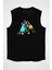 Güreş Siyah Unisex Kolsuz Tişört Kesik Kol T-Shirt 1