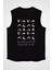 Yoga Siyah Unisex Kolsuz Tişört Kesik Kol T-Shirt 1