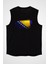 Bosna Hersek - Bosnia Herzegovina Siyah Unisex Kolsuz Tişört Kesik Kol T-Shirt 1