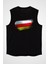 Güney Osetya - South Ossetia Siyah Unisex Kolsuz Tişört Kesik Kol T-Shirt 1