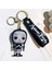 Çarşamba Addams Anahtarlık Addams FAMILY3D Epoksi Bebek Anime Periferik Pop Şekil Kolye Gotik Çarşamba (Yurt Dışından) 1
