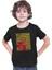 Bateri Siyah Unisex Çocuk Tişört T-Shirt 3