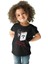 Schrödingerin Kedisi Kutuda Siyah Unisex Çocuk Tişört T-Shirt 1