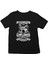 Bateri Siyah Unisex Çocuk Tişört T-Shirt 2