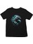 Göktürk Bozkurt Siyah Unisex Çocuk Tişört T-Shirt 2