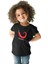 Altın Oran Kırmızı Biber Siyah Unisex Çocuk Tişört T-Shirt 1
