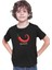 Altın Oran Kırmızı Biber Siyah Unisex Çocuk Tişört T-Shirt 3