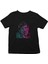 Stephen Hawking Renkli Siyah Unisex Çocuk Tişört T-Shirt 2