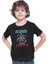 Fizik Atom Proton Pozitif Siyah Unisex Çocuk Tişört T-Shirt 3