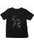 Mafya Kurukafa Siyah Unisex Çocuk Tişört T-Shirt 1