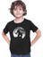 Kurt Adam Siyah Unisex Çocuk Tişört T-Shirt 3