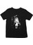 Ufo Siyah Unisex Çocuk Tişört T-Shirt 2