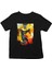 Basketbol Siyah Unisex Çocuk Tişört T-Shirt 2