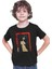 Scene I Skogen Siyah Unisex Çocuk Tişört T-Shirt 3