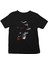 Pipo Içen Şapkalı Kurukafa Siyah Unisex Çocuk Tişört T-Shirt 1