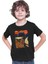 Kurabiye Canavarı Siyah Unisex Çocuk Tişört T-Shirt 3