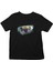 Saint Barthelemy Siyah Unisex Çocuk Tişört T-Shirt 1