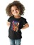 Kanaviçe Siyah Unisex Çocuk Tişört T-Shirt 1