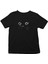 Kara Kedi Siyah Unisex Çocuk Tişört T-Shirt 2