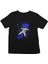 Uyuyan Astronot Siyah Unisex Çocuk Tişört T-Shirt 2