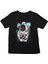 Astronot Goril Siyah Unisex Çocuk Tişört T-Shirt 2