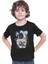 Astronot Goril Siyah Unisex Çocuk Tişört T-Shirt 3